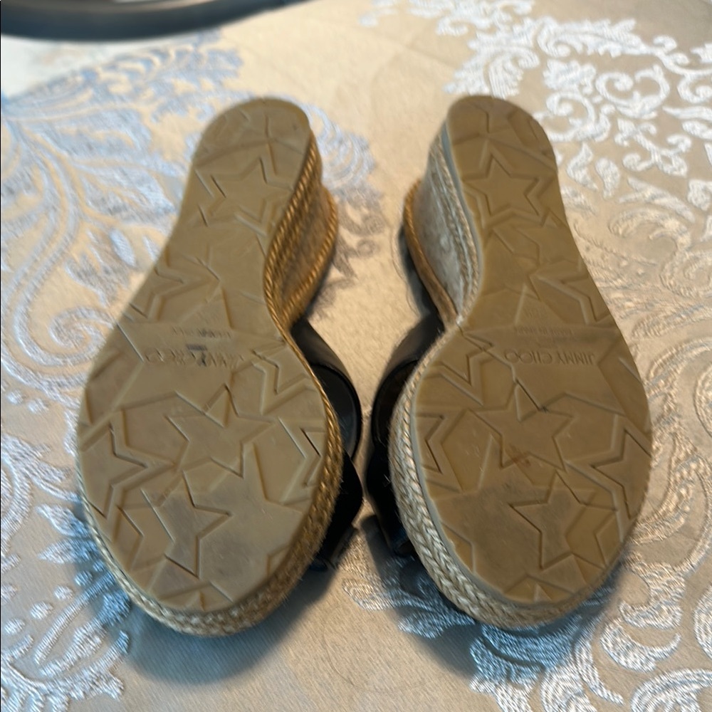 Jimmy Choo Black Espadrilles with Intricate Straps - Picture 7 of 13